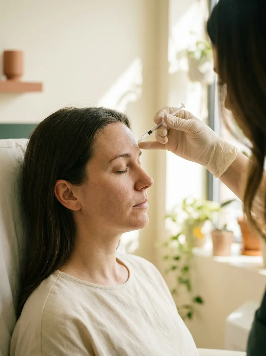 A gentle tox appointment at the Tonicity treatment room
